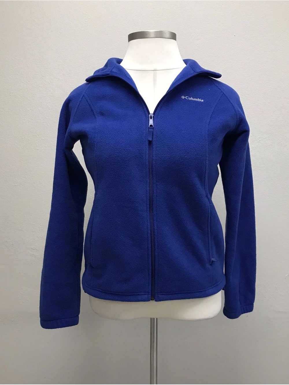 Columbia Blue Benton Springs Full-Zip Fleece Jacket - Size Large